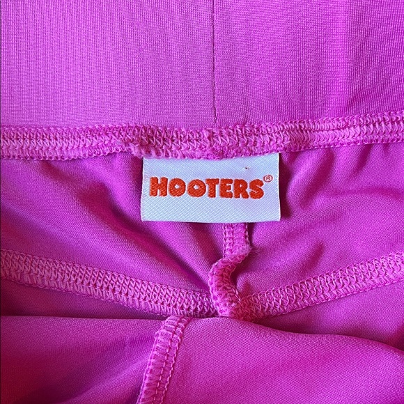 Hooters Vibrant Pink/Purple Mini Shorts - Picture 7 of 9